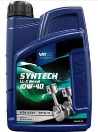Олія моторна VATOIL SynTech LL-X Diesel 10W-40 1л (12-1 DIESEL) (50782)