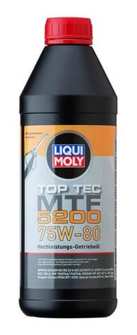 Масло трансмиссионное Liqui Moly Top Tec 5200 75W-80 MTF GL-4 1л (LQ 20845)