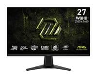 Монитор MSI 27" MAG 275QF-E20 2xHDMI, DP, Audio, IPS, 2560x1440, 200Hz, 0.5ms, sRGB 101%, FreeSync