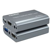 Внешняя карта видеозахвата PowerPlant HDMI to USB 4k/60hz (HDVC12)