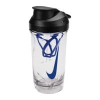 Бутылка для воды Nike TR RECHARGE SHAKER BOTTLE 16 OZ N.101.2242.913.16 черный, синий 473 мл (887791793140)