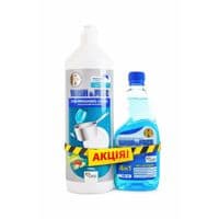 Набір побутової хімії Wash&Free Засіб для миття посуду Алоє та лісова суниця 1000 г + Засіб для миття скла 500 мл (9200000987764)