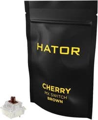 Комплект переключателей HATOR Hotswap Switch Cherry MX Brown (HTS-124)