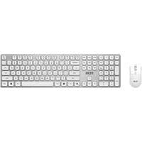 Комплект клавіатури та миші MSI FORGE K210 W COMBO WHITE UA, бездротовий