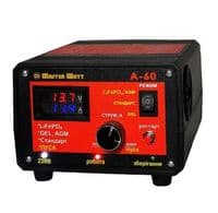 Пуско-зарядное ЗУ для LiFePO4 аккумуляторов PZU А-60 12V (20-800Ah) (MF, AGM, GEL, CA / CA, LiFePO4) 60А, 160-245V
