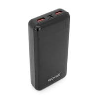 Зовнішній акумулятор WOYAX WY-20F 20000mAh, 22.5W, Чорний, 0.400кг, Коробка