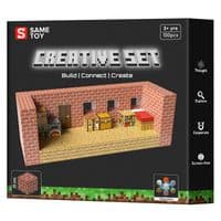 Магнитный конструктор Same Toy Creative Set Brick House 100эл