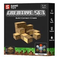 Магнитный конструктор Same Toy Creative Set Wood 20эл.