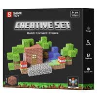 Магнитный конструктор Same Toy Creative Set Vault 100эл.