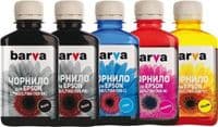 Комплект чернил Barva Epson 105/106, Black/Photo Black/Cyan/Magenta/Yellow, 5x180 мл, пигментные/водорастворимые (E105-180-MP)