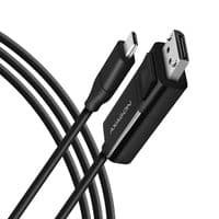Кабель AXAGON RVC-DPC USB-C-DisplayPort, 1.8m, 4K/60Hz, черный
