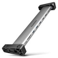 AXAGON HMC-10HLS USB-C 5 Гбіт/с 9-в-1 концентратор, сірий