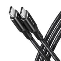 Кабель AXAGON BUCM3-CM10AB USB-C-USB-C 3.2 Gen 1, 3m, PD 60W, 3A, чорний