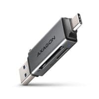 Картрідер AXAGON CRE-DAC SuperSpeed USB-C + USB-A