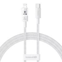 Кабель Baseus Type-C/Type-C 100W 1m (P10373000211-00) белый