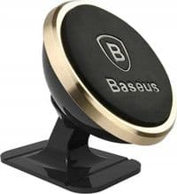 Автоутримувач Baseus 360° Adjustable Mag (SUCX140015) ч/золотий