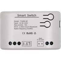 Розумний перемикач TUYA 1-канальний, Wi-Fi, RF, 10A, AC 85-250V