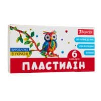 Пластилин 1 сентября Classic 6 цветов 120 г (540653)
