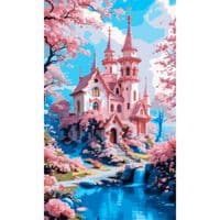 Картина по номерам Santi Очаровательный замок 30х50 см (955553)