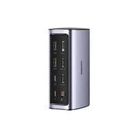 Порт-реплікатор Ugreen USB-C Multifunctional Docking Station 12in1 USB HDMI DP RJ45 AUX SD TF (90325)