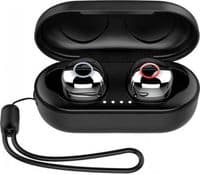 Наушники беспроводные Pixus Storm TWS, Black, Bluetooth 5.3, микрофон, кейс для зарядки, 55 мАч x 2/300 mAh, Type-C, IPX 7 (4897058531329)