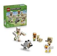 Конструктор LEGO Minecraft Курячий Жокей: атака в пустелі