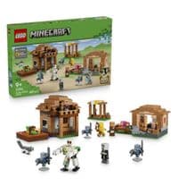 Конструктор LEGO Minecraft Нападение вызывателя на деревню