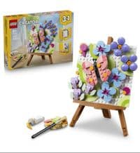 Конструктор LEGO Creator Декоративная живопись «Цветочное искусство»