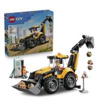 Конструктор LEGO City Желтый экскаватор-погрузчик