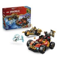 Конструктор LEGO Ninjago Комбіновані транспортні засоби Кая та Коула