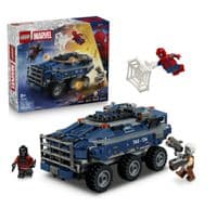 Конструктор LEGO Super Heroes Преследование Человеком-Пауком машины для перевозки преступников