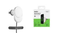Автомобільний утримувач смартфону Belkin Qi2 з бездротовою зарядкою (дефлектор)