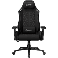 LORGAR CHA41, Ergonomic Gaming Chair Advanced, premium anti-stain fabric, Black/white