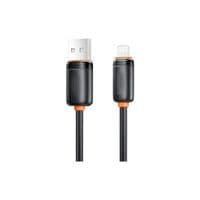 Кабель для передачи данных USB 2.0 AM — Lightning 1,0 м 3A черный XO (NB302-AI.black)