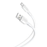 Дата кабеля USB 2.0 AM to Micro 5P 1.0, 2A white XO (NB212-AM.white)