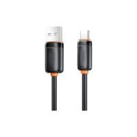 Кабель для передачи данных USB 2.0 AM — USB-C 1,0 м 3A черный XO (NB302-AC.black)