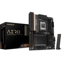 Mатеринська плата sAM5 AMD X870E 2xHDMI/2xUSB4 Typ e-C 4xM.2 2x5GbE LAN ATX  X870E AERO X3D DARK WOOD