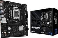Материнская плата AsRock B860M-H2 (1851/B860, 2*DDR5, PCIex16, 2xHDMI, 4xSATA, 2xM.2, Clean, 7.1ch, mATX)