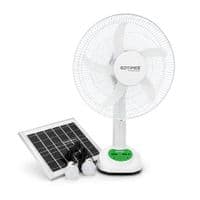 Вентилятор GDTIMES GD 8069LI-16, 16'' Solar+ встроенный аккумулятор, 2*USB лампочки, Box