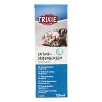 Игрушка для кошек Trixie Мыльные пузыри с кошачьей мятой 120 мл (4011905424255)