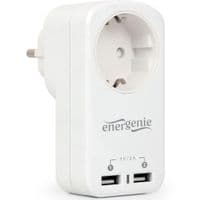 Сетевое зарядное устройство EnerGenie (2USBx2.1A) White (EG-ACU2-01-W)
