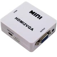 Міні-конвертер Atcom HDMI - VGA (HDMI2AV) без блока живлення