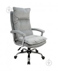 Офісне крісло Примтекс плюс Flex Chrome MF VL-85 PK, оксамит сірий (Flex Chrome MF VL-85 PK)