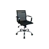 Офісне крісло Примтекс плюс Elegance Lite LB Chrome D-5 PK, сітка чорний (Elegance Lite LB Chrome D-5 PK)