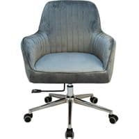 Офісне крісло Примтекс плюс Elion Chrome HL-95 PK, оксамит сірий графіт (Elion Chrome HL-95 PK)