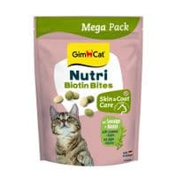 Витамины для кошек GimCat Nutri Biotin Bites для улучшения состояния шерсти и кожи с морскими водорослями 425 г (4002064419701)