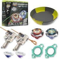Набор Infinity Nado VII Pro Series Modular Battle Set Громовой Охотник Теней и Огненное Колесо Взрыва (Thunder Shadow Hunter vs Fiery Blast Wheel)