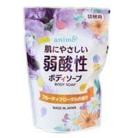 Жидкое мыло Rocket Soap Weak Acid Body Soap pH-сбалансированный Фруктово-цветочный аромат Сменный блок 340 мл (4571113802165)