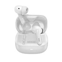 Наушники TWS 2E Sense, BT 5.4, ANC, IPX4, SBC, 6Mic, Touch control, белый