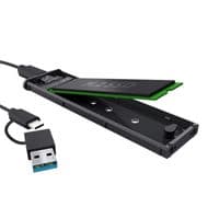 Корпус для SSD Trust Type-C/M.2, черный